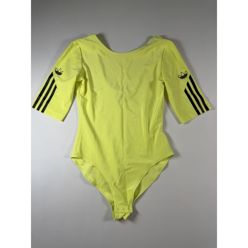 Adidas Originals Women BodySuit Sm Frozen Yellow Bright Festival Sport